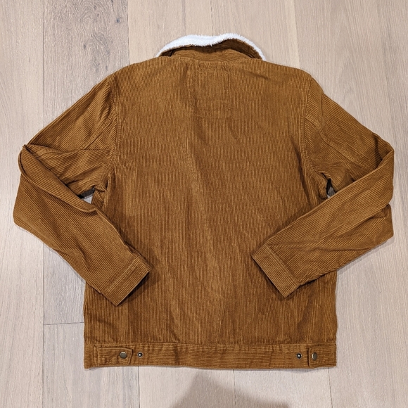 Volcom Men's Brown Corduroy Jacket - Picture 2 of 10
